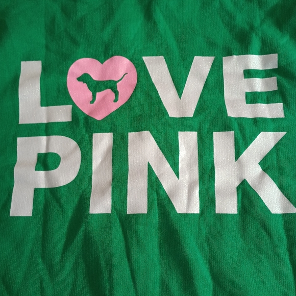 Victoria's Secret PINK ORIGINALS Fleece Zip-Up Hoodie Sweat Jacket sz S/P NEW - Picture 4 of 4